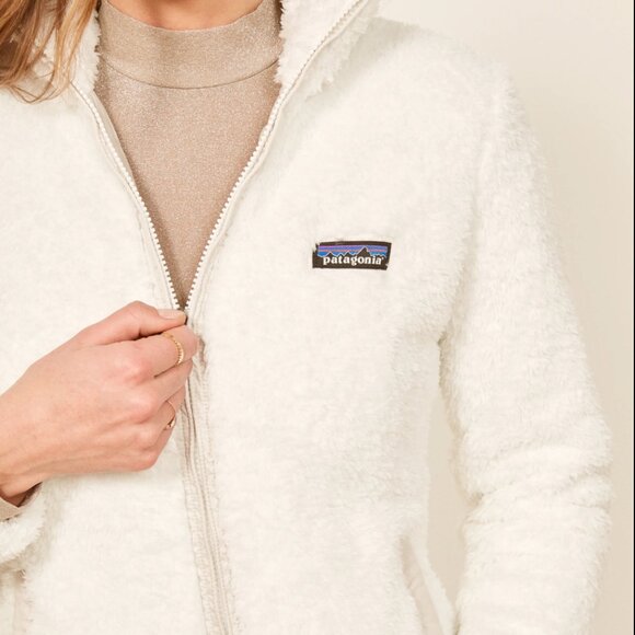 Patagonia Women's White Fleece Jacket - Picture 1 of 3